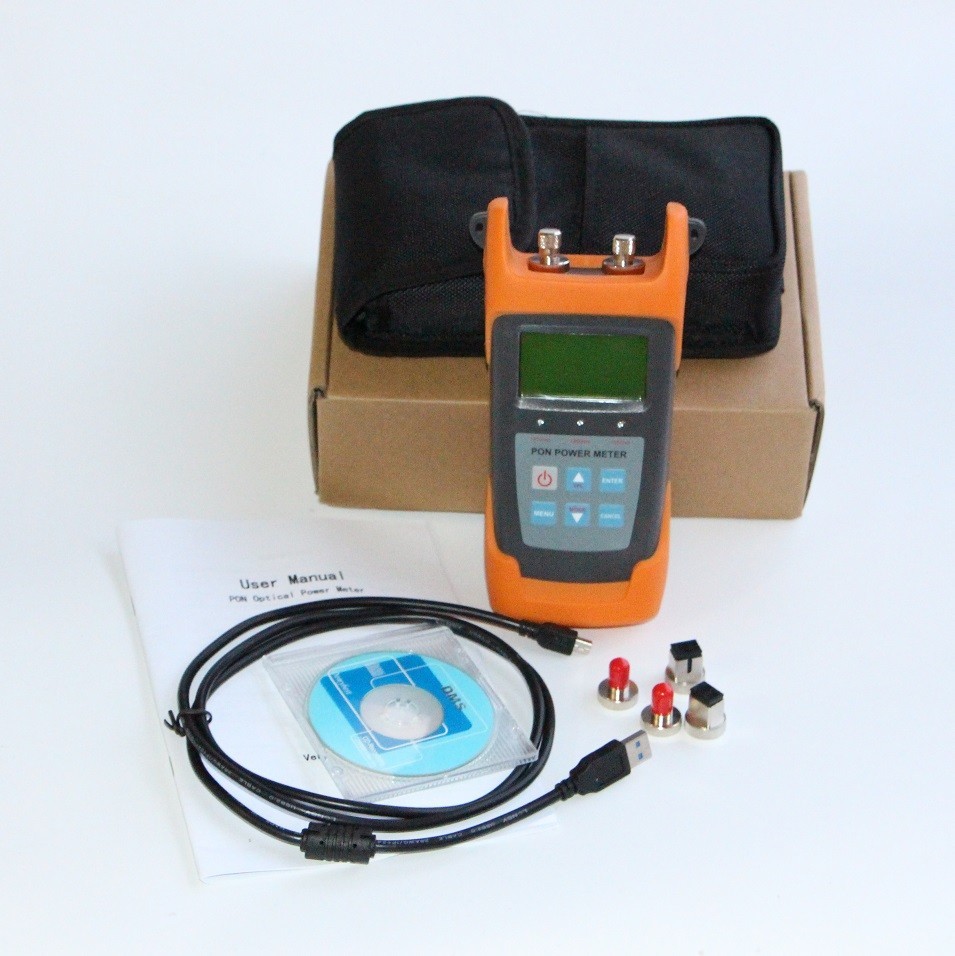 PON Optical Power Meter PON+OPM+VFL 1310/1490/1550nm FTTH Fiber Optic PON Power