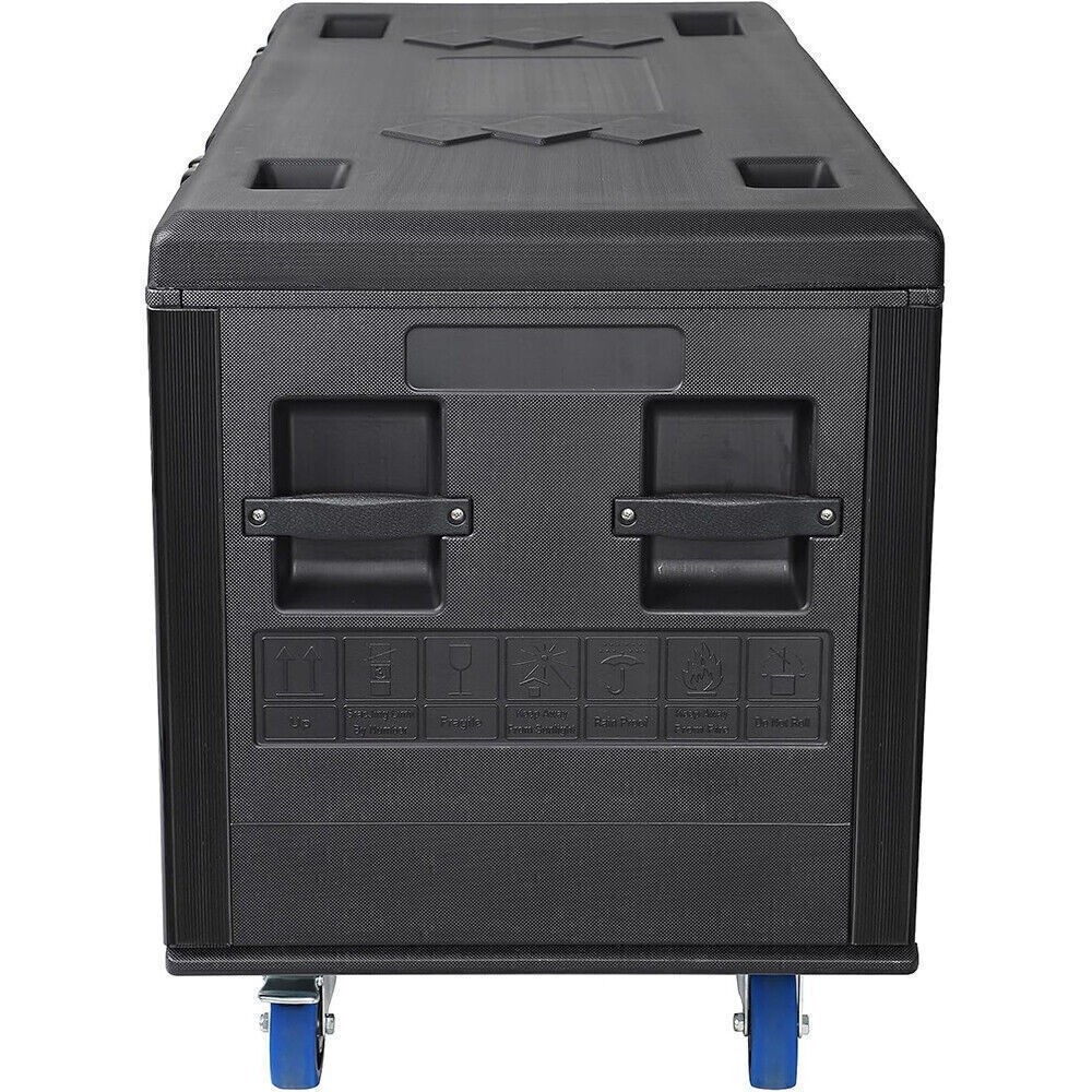 Corrosion Resistance Waterproof Collapsible HDPE Utility Trunk Cable Flight Case