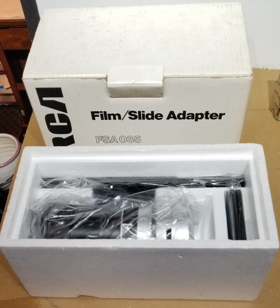RCA Film/Slide Adapter 35mm FSA 035 in Original Box