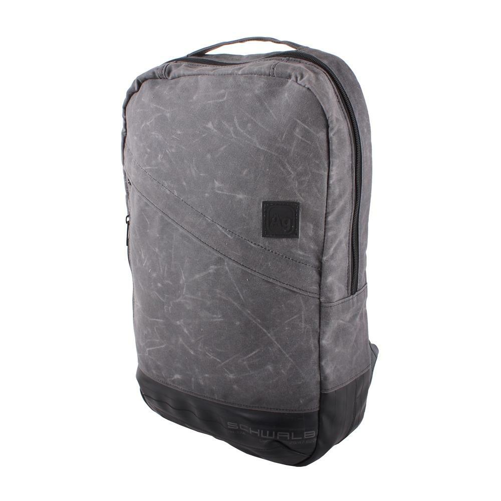 Alchemy Goods Recycled Grey Brooklyn Waxed Canvas Backpack