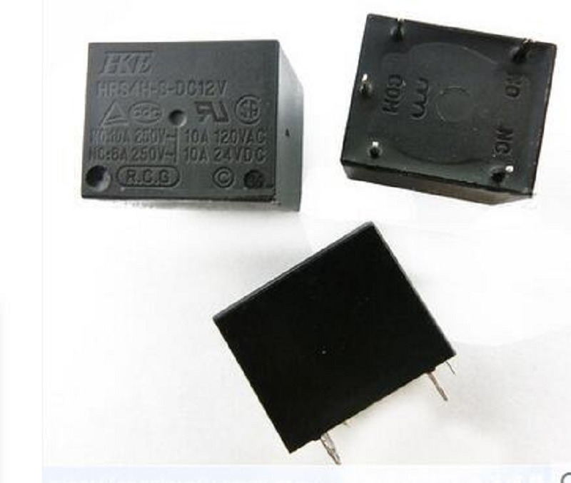 1PC NEW IC HUIGANG relay HRS4H-S-DC12V-C 5PIN HKE HRS4H-S-DC12V 10A DC12V