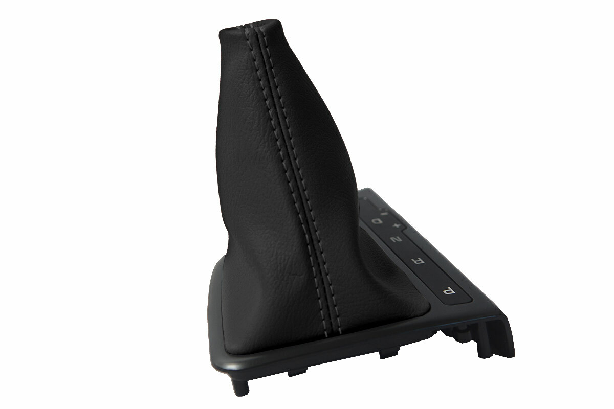 Automatic Shift Boot Cover Leather for Kia Optima 2011-2015 Black