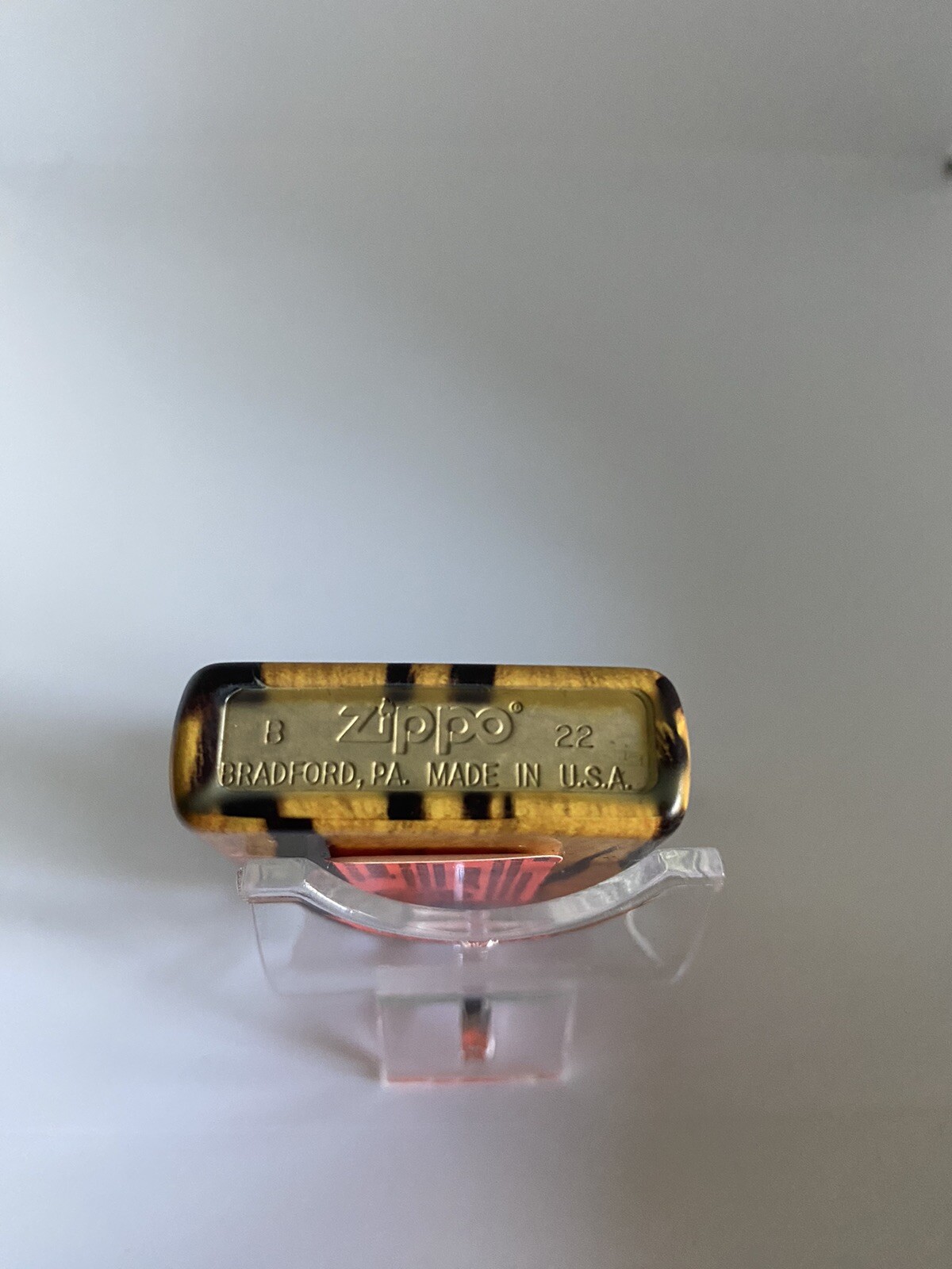 Zippo 540 Wrap Tiger Skin On A 2022 Lighter
