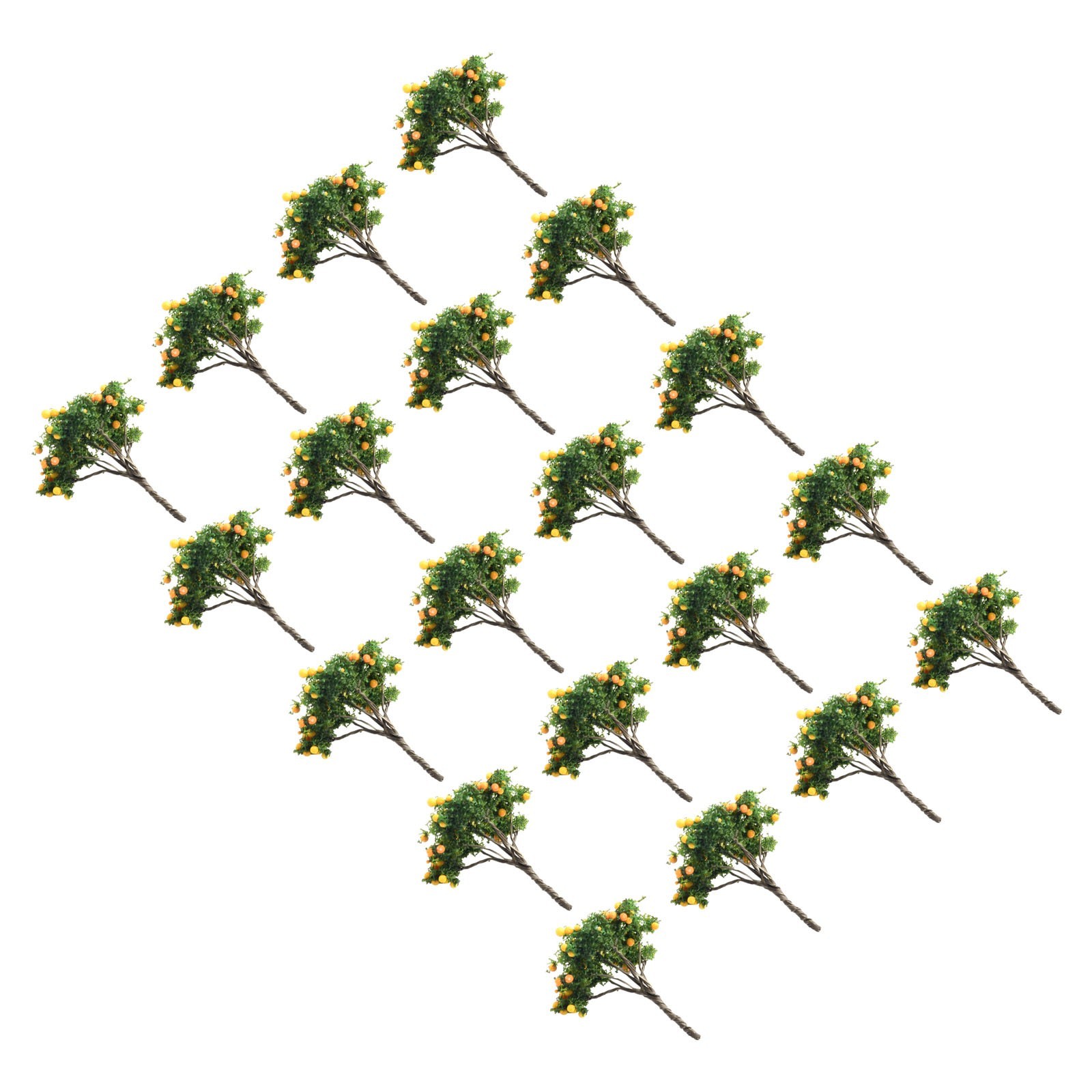 DIY Model Trees O Scale 20 Pcs Architecture Tree Orange Fruit Tree Model Replace