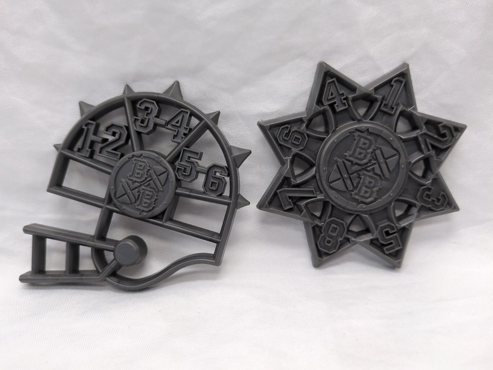 (2) Blood Bowl Scatter Templates