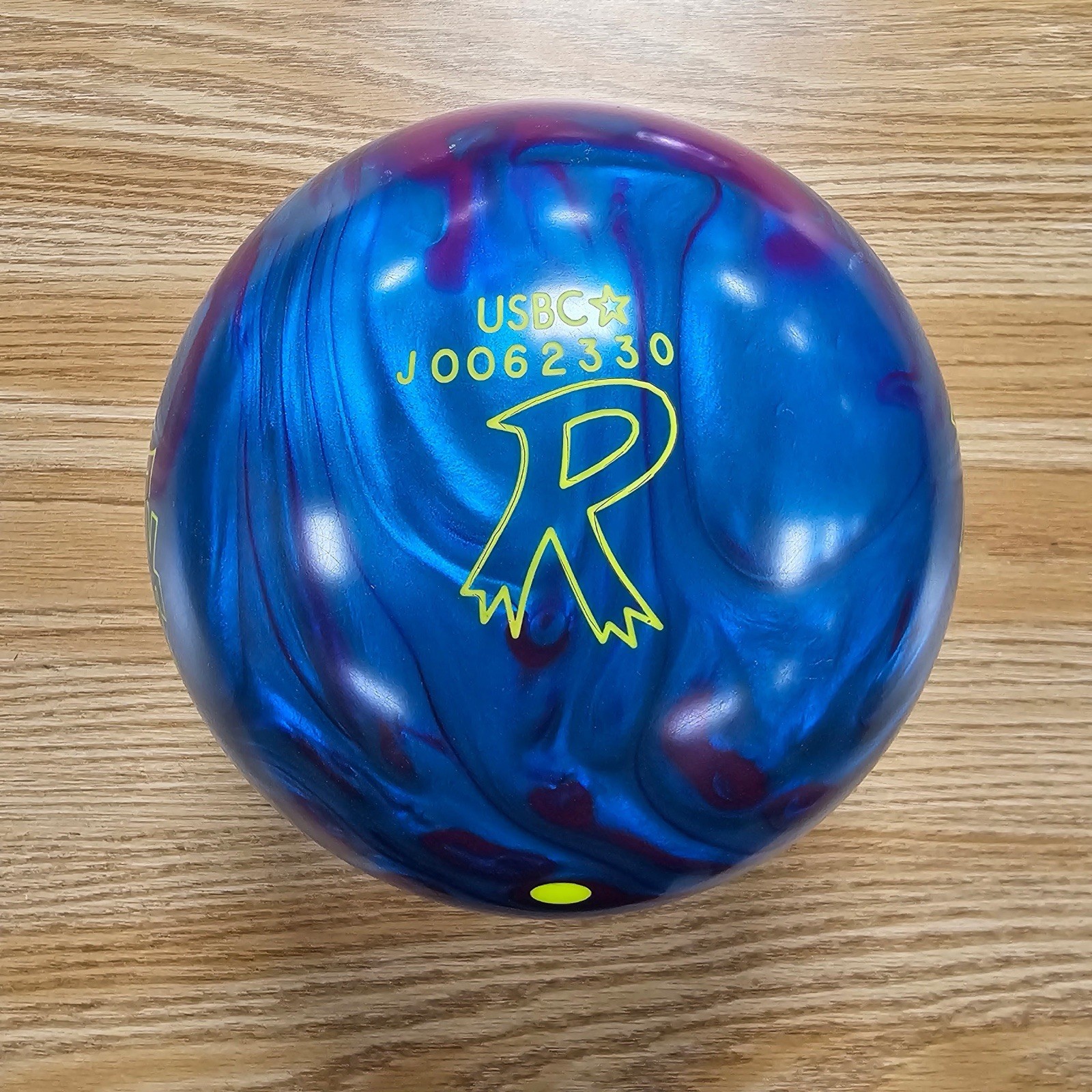 15lb Fully Plugged Radical Payback Bowling Ball