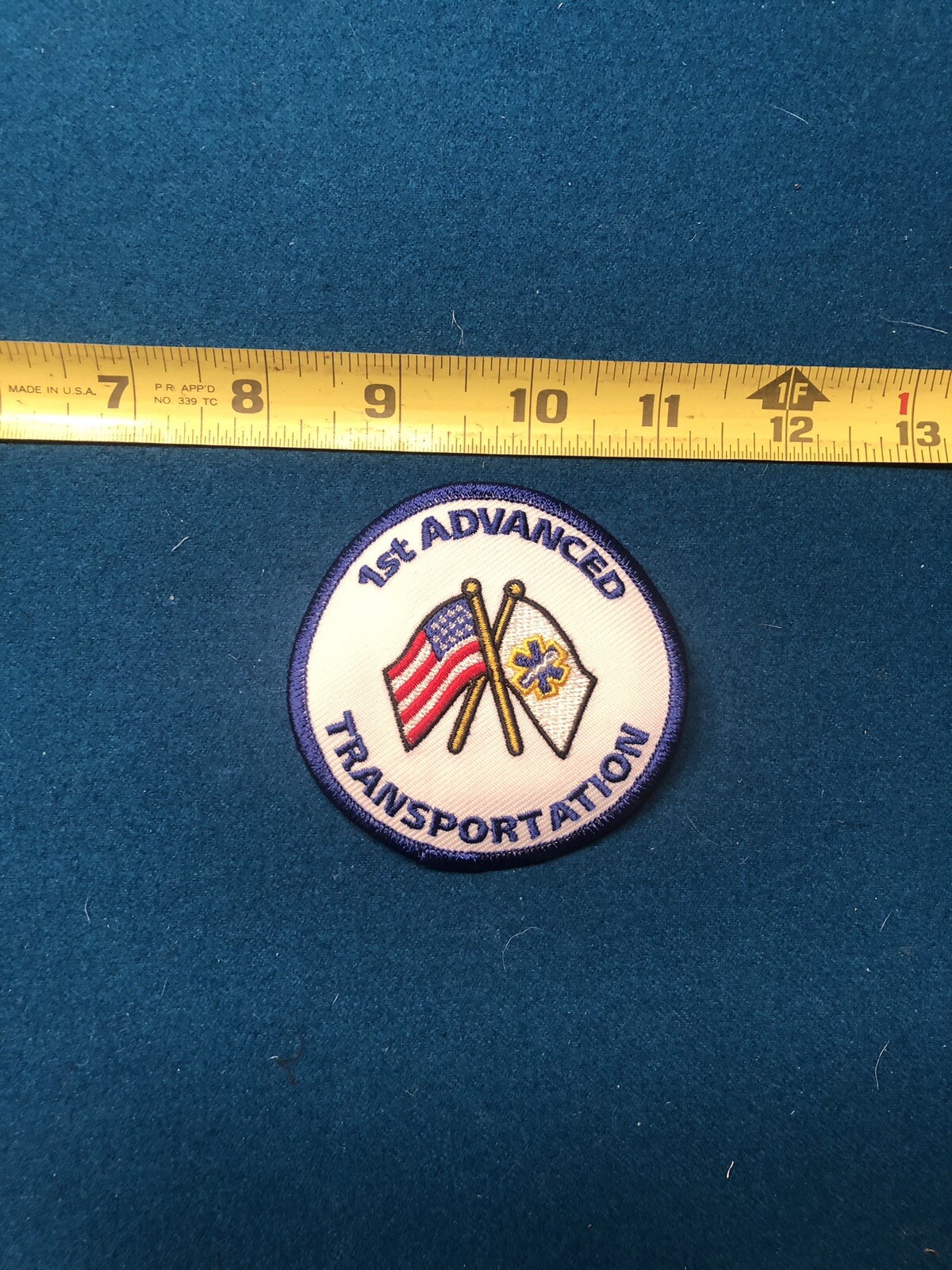 1st Advance EMS Transportation Patch