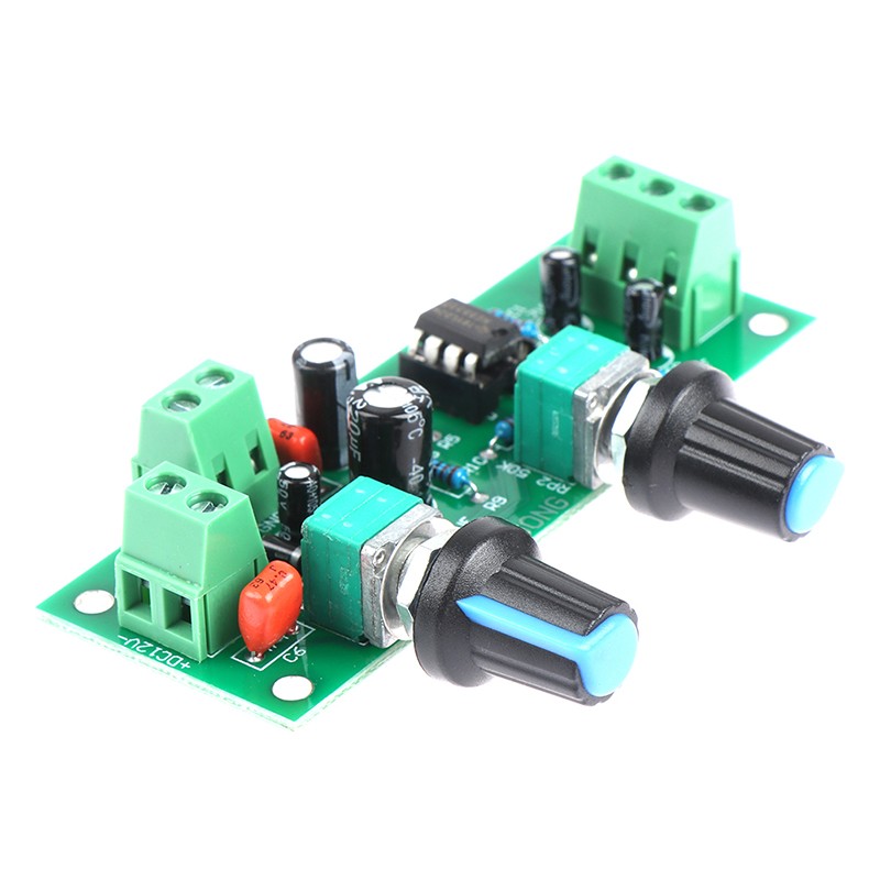 Single supply low pass filter board subwoofer preamp board 2.1 channel DC10.82