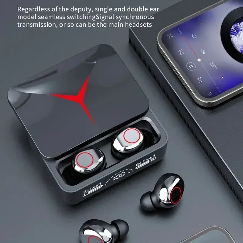 Bluetooth 5.3 TWS Wireless Earbuds Waterproof Headset Headphones Earphone Stereo
