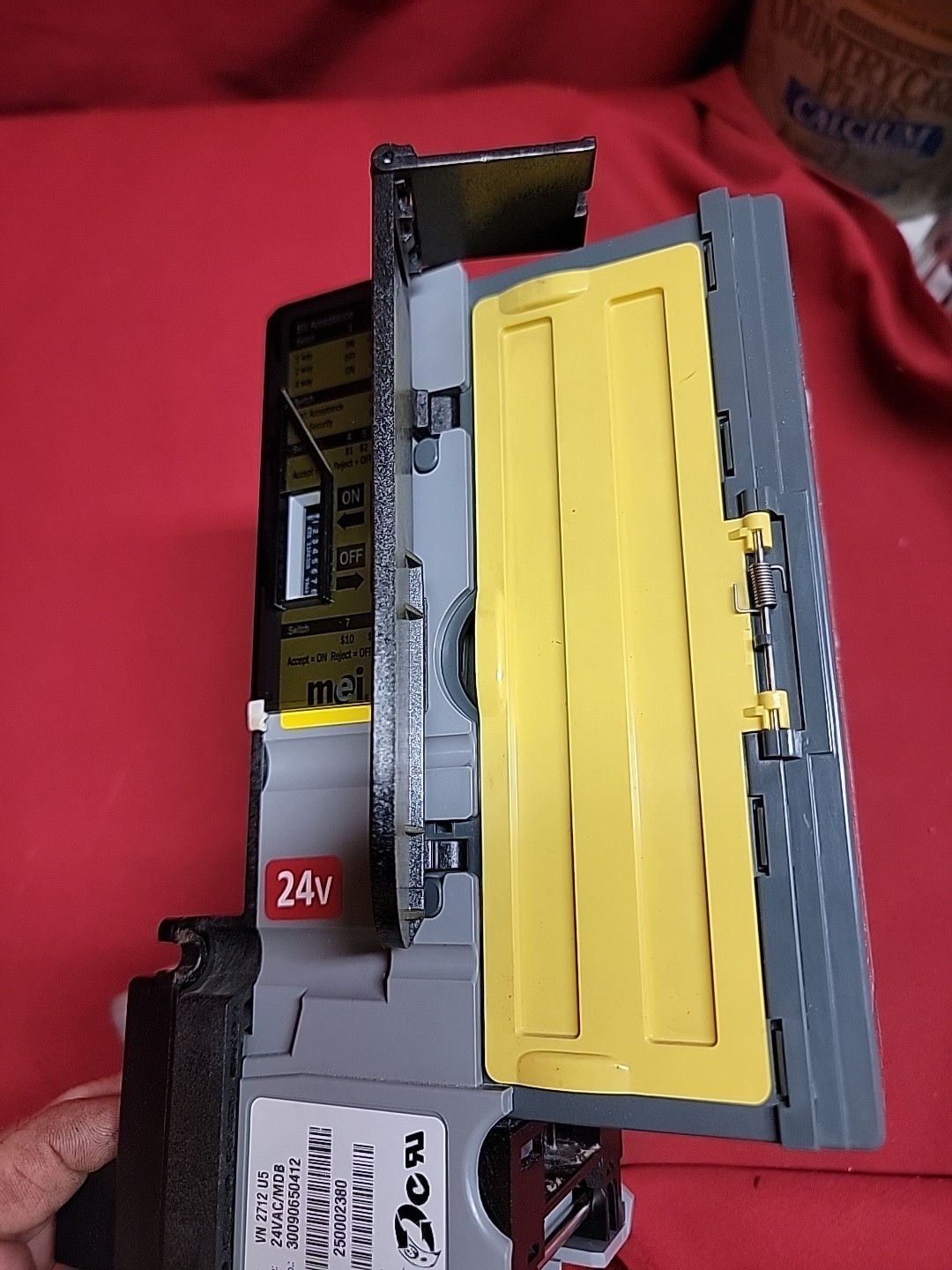 Mars MEI BILL ACCEPTOR LOCKING BILL BOX HASP 2 Pair