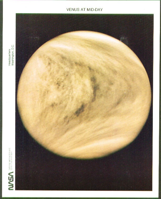 NASA Pioneer Venus 2 color print set 1979