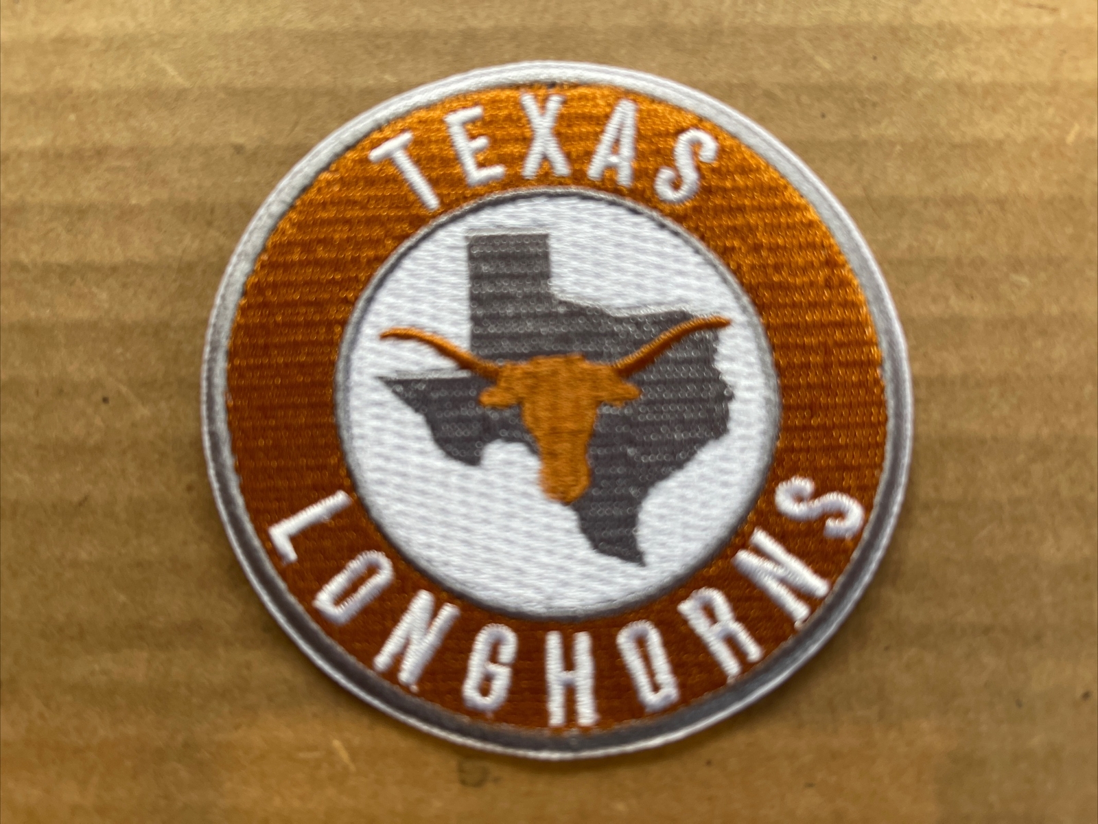 Texas Longhorns Vintage Embroidered Iron On Patch  3” X 3”