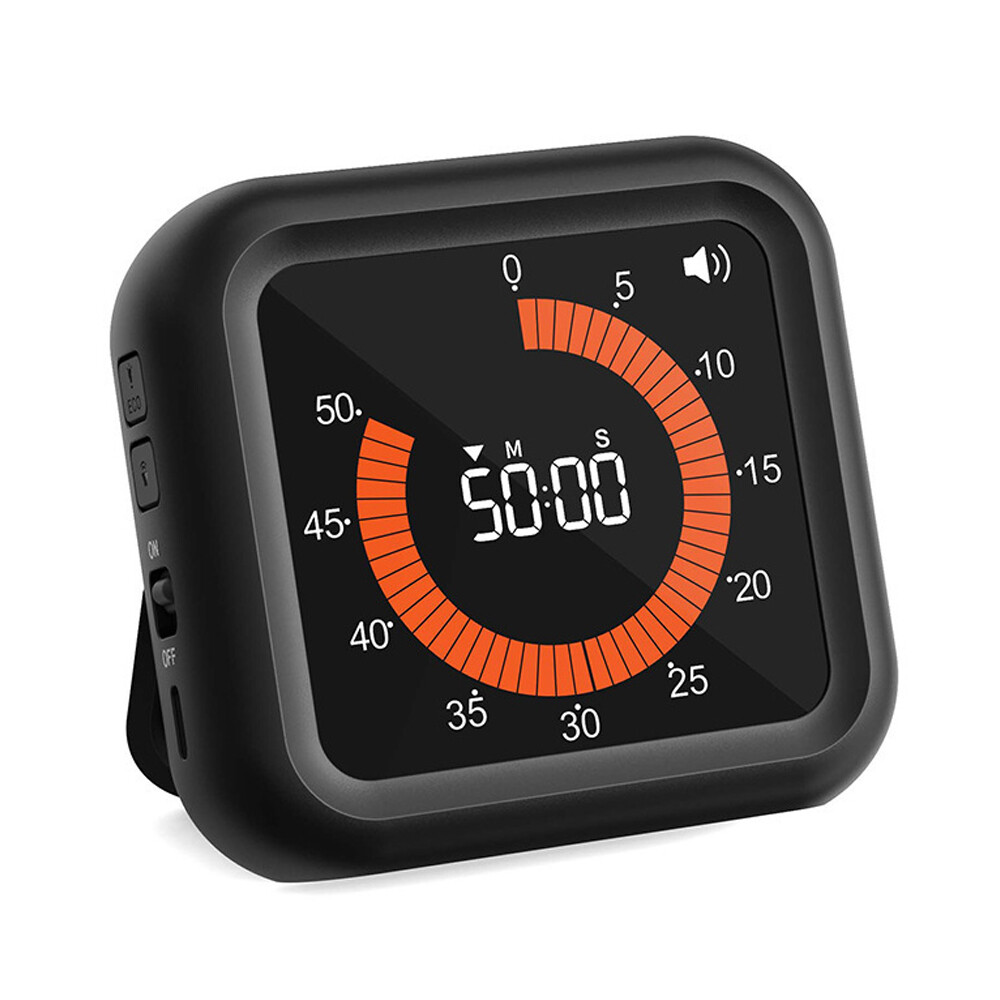 Visual Timer for Kids, 60 Minute Countdown Clock Classroom Study Kitchen Timer