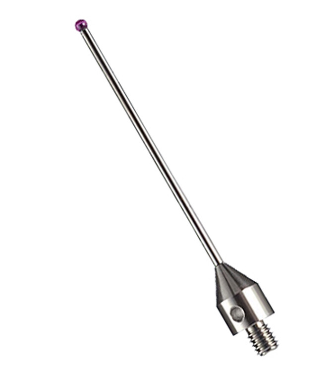 CMM Touch Probe CMM Stylus M4 Thread 2mm Diameter Ruby Ball 50mm Length CMM Tips