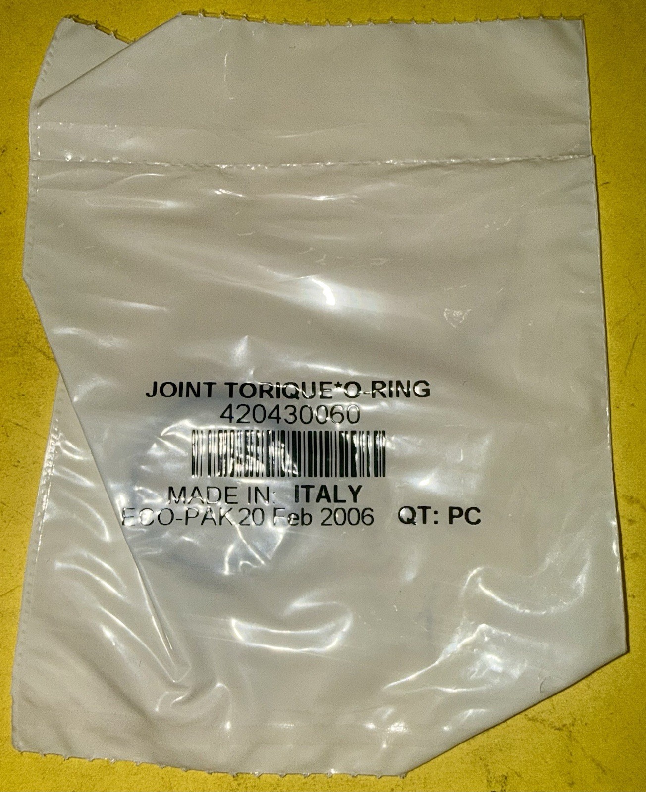 BRP OEM SkiDoo o-ring 420430060 new