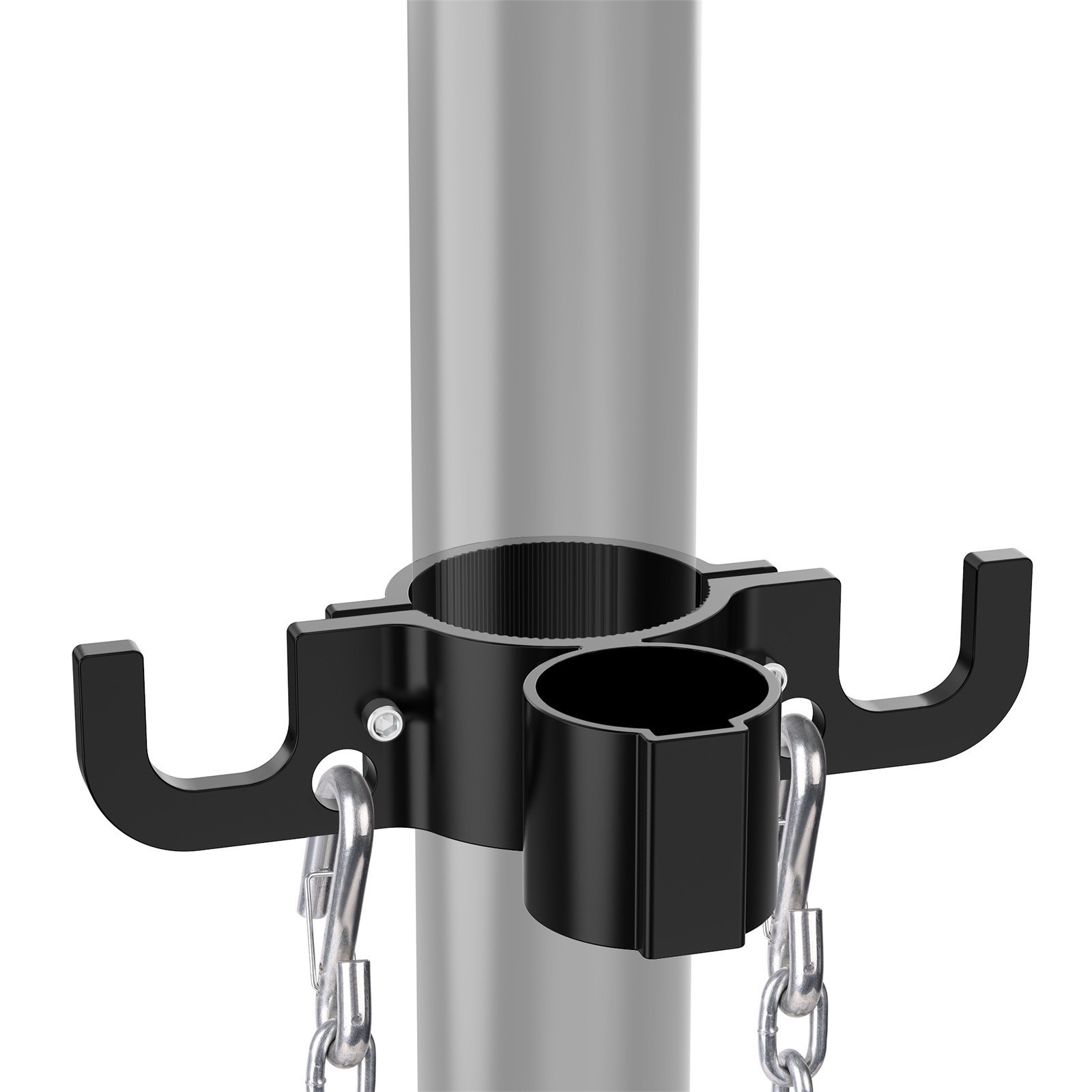 Heavy-Duty 7-Way Trailer Towing Chain Organizer Plug Holder RV Aluminum Chain US