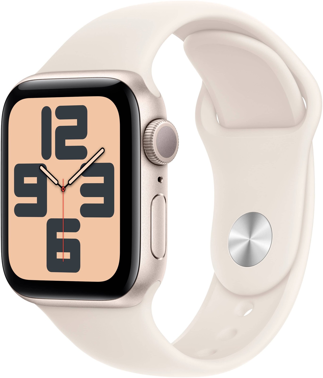 Apple Watch SE 2 40mm Starlight Aluminum - Starlight Sport Band MXEF3LL/A