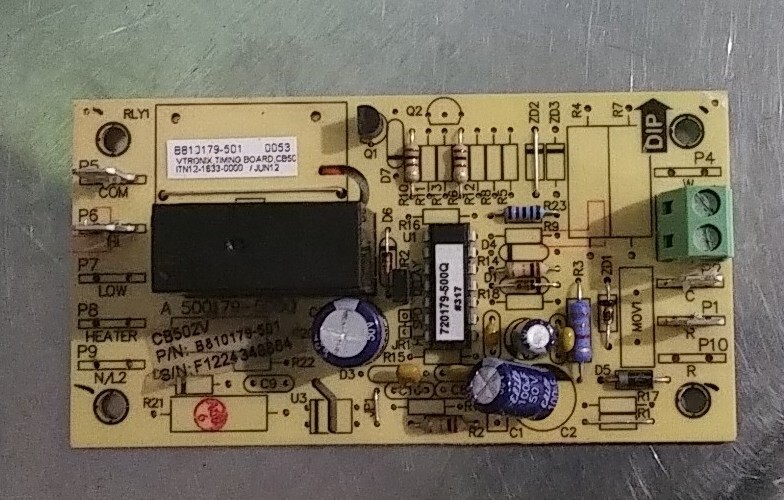 Control Board First Company B810179-001 500179-5000
