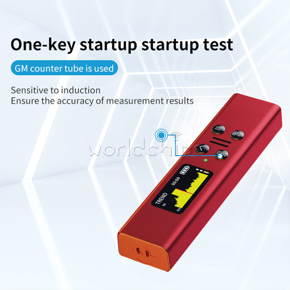 Digital Electromagnetic Radiation Detector Tester Geiger Counter For X/γ/β-ray