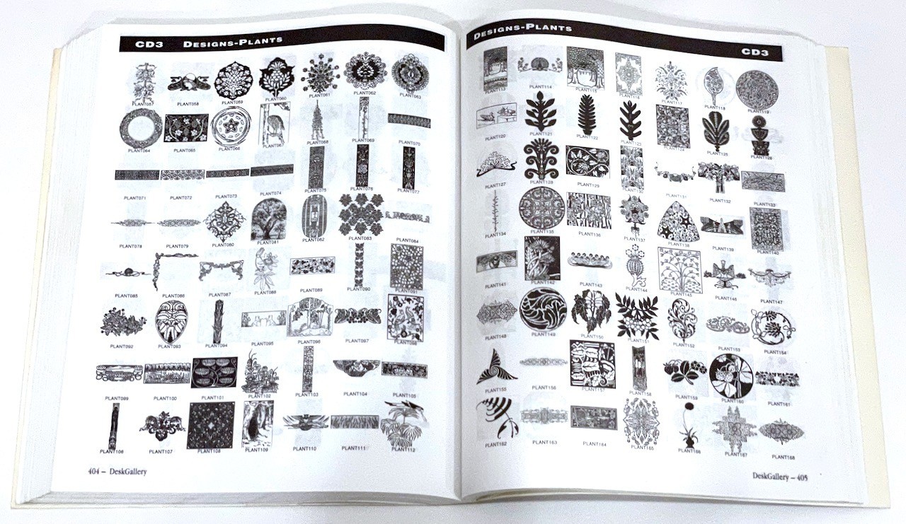 Desk Gallery Clip-Art Library - 3 CDs plus Book - from 1994! Mac/PC - nice!