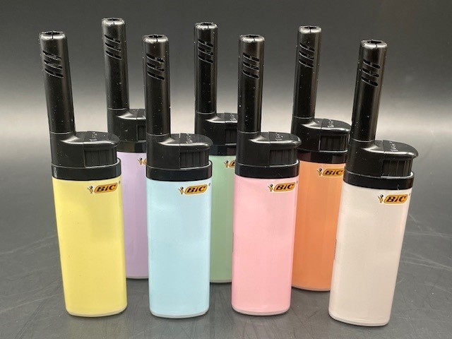 BIC Special EZ Reach Pastel Lighters Rainbow of Colors