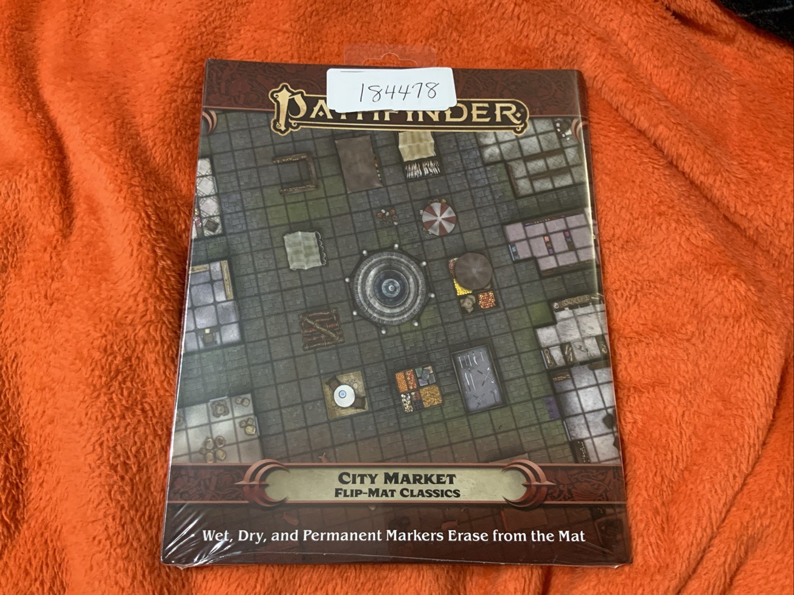 City Market Pathfinder Flip Mat Paizo New Sealed