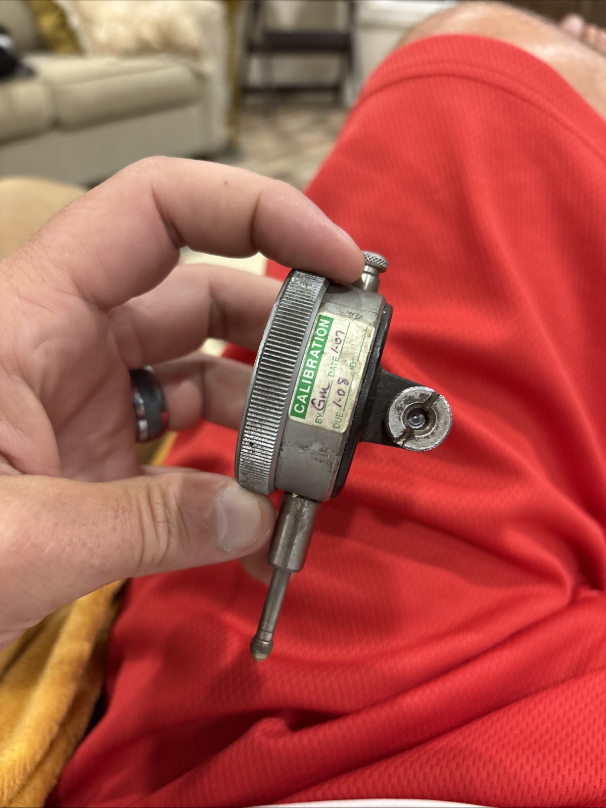 SPI 20-704-3 Standard Dial Indicator .5" Range - .0005" Grad