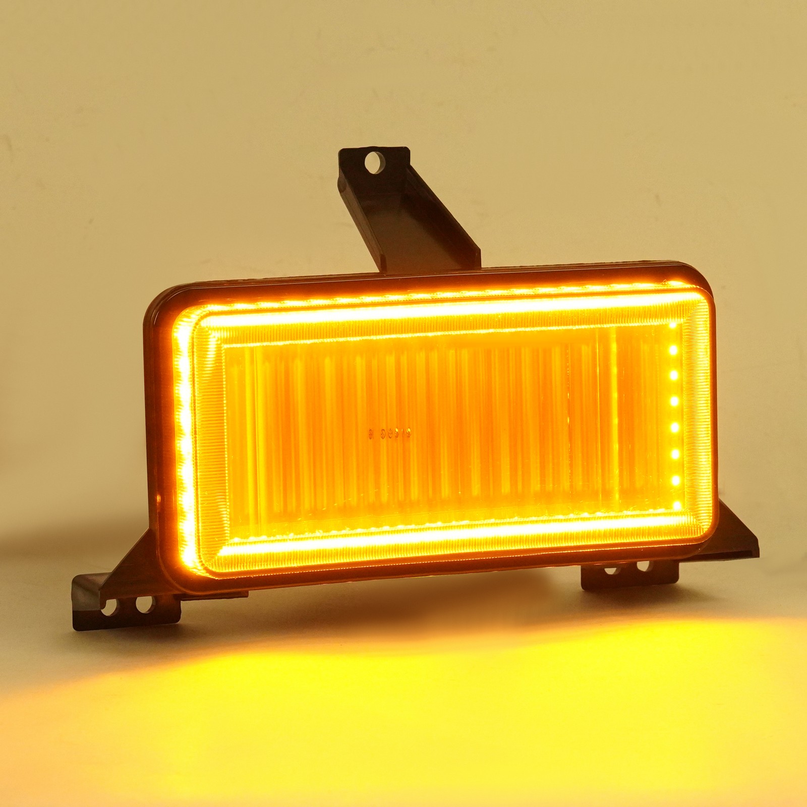 For 83-88 Chevrolet GMC Pickup Truck Smoked Switchback LED Turn Signal Lights