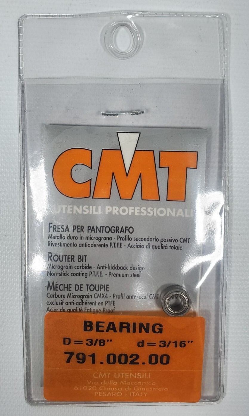 CMT  Bearing, 3/8-Inch Diameter, 3/16-Inch Smaller Diameter 791.002.00