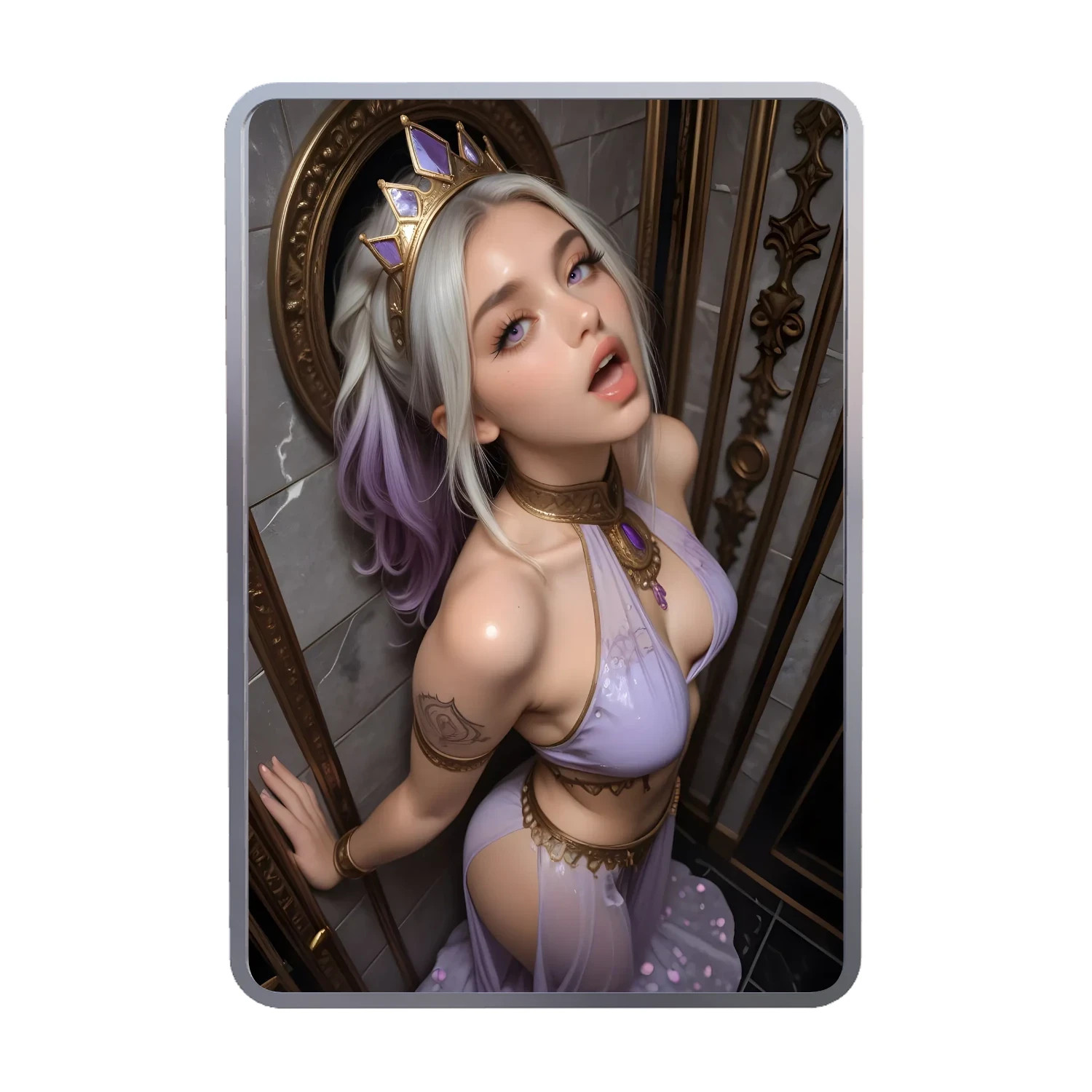 1 oz .999 Fine Silver Bar Colorized Naughty Sexy Art – SilverCoin Artworks 🔥