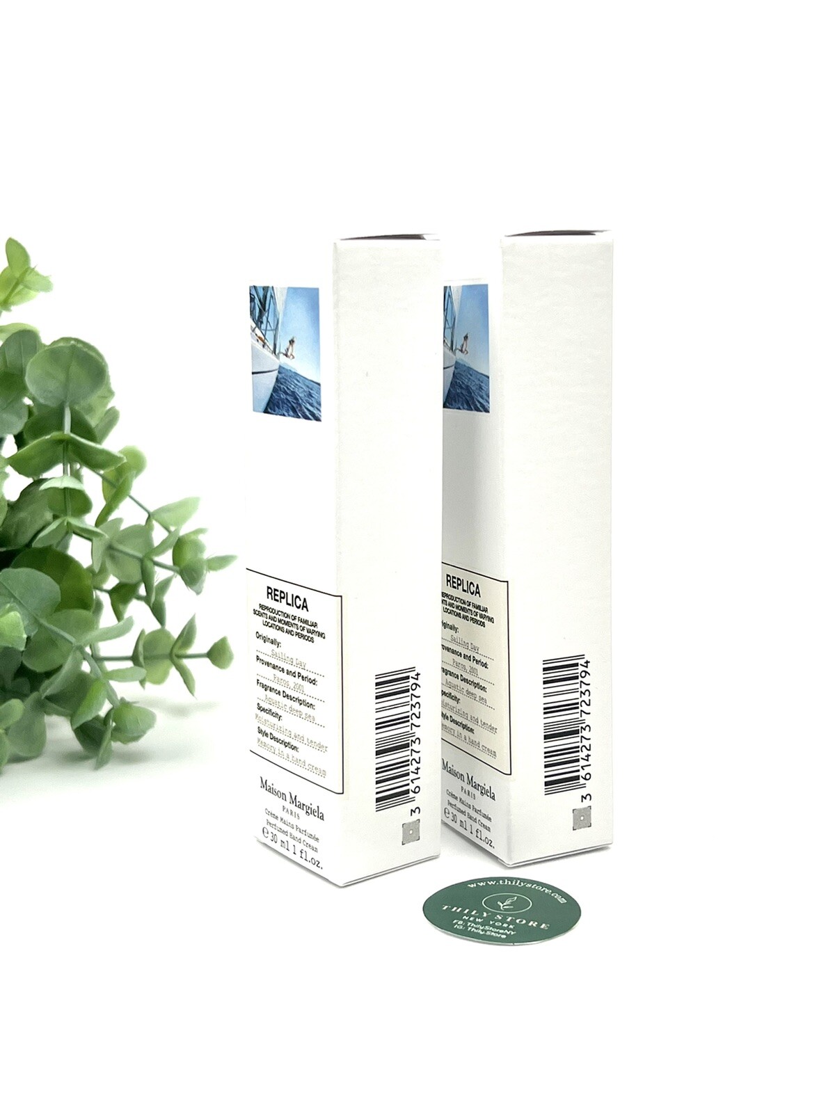 Maison Margiela Replica SAILING DAY Hand Cream 30mL/1oz x 2 (Set of 2)