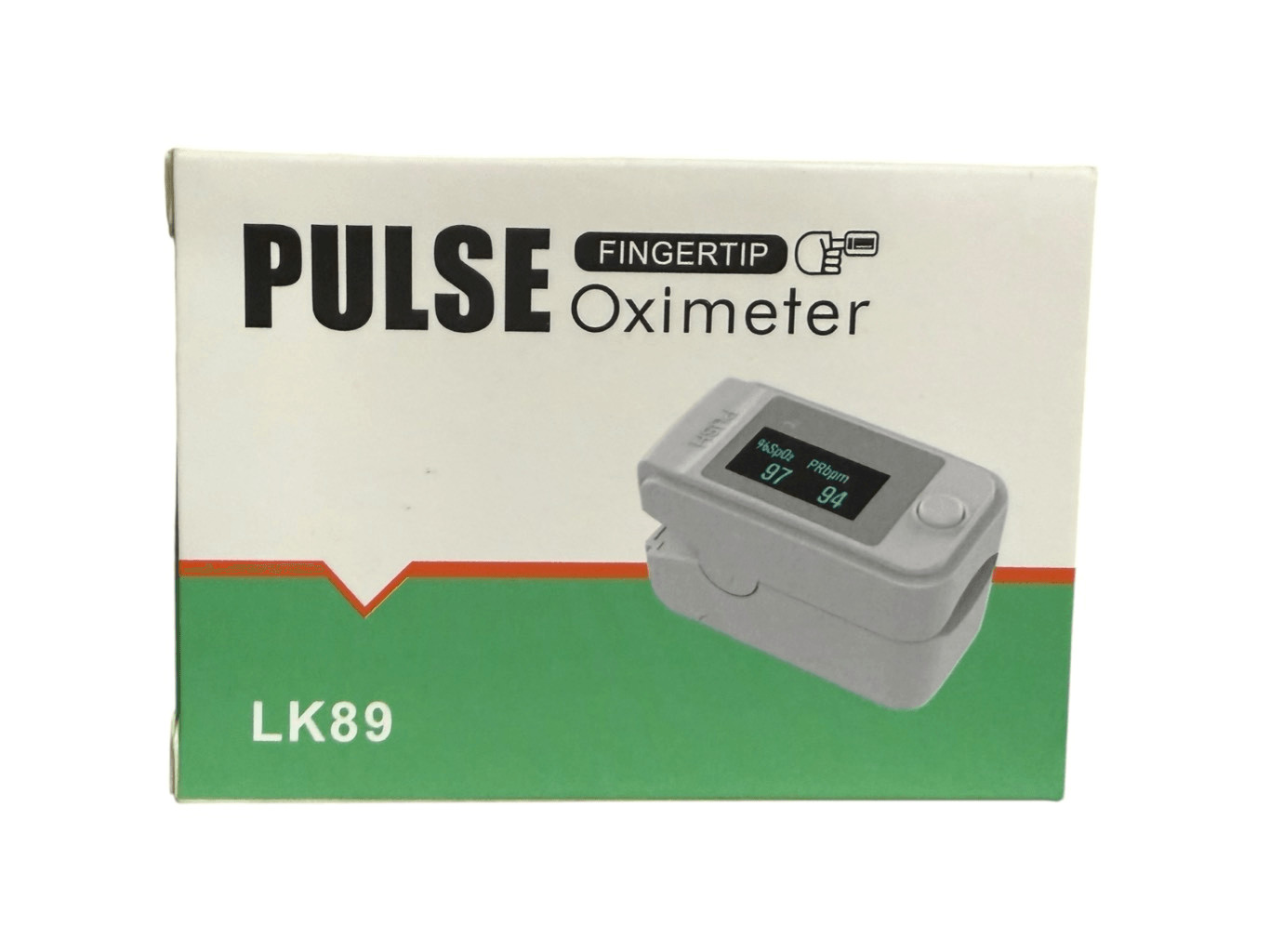 Pulse Fingertip Oximeter Blood Oxygen Saturation Heart Rate Monitor LK89 NEW