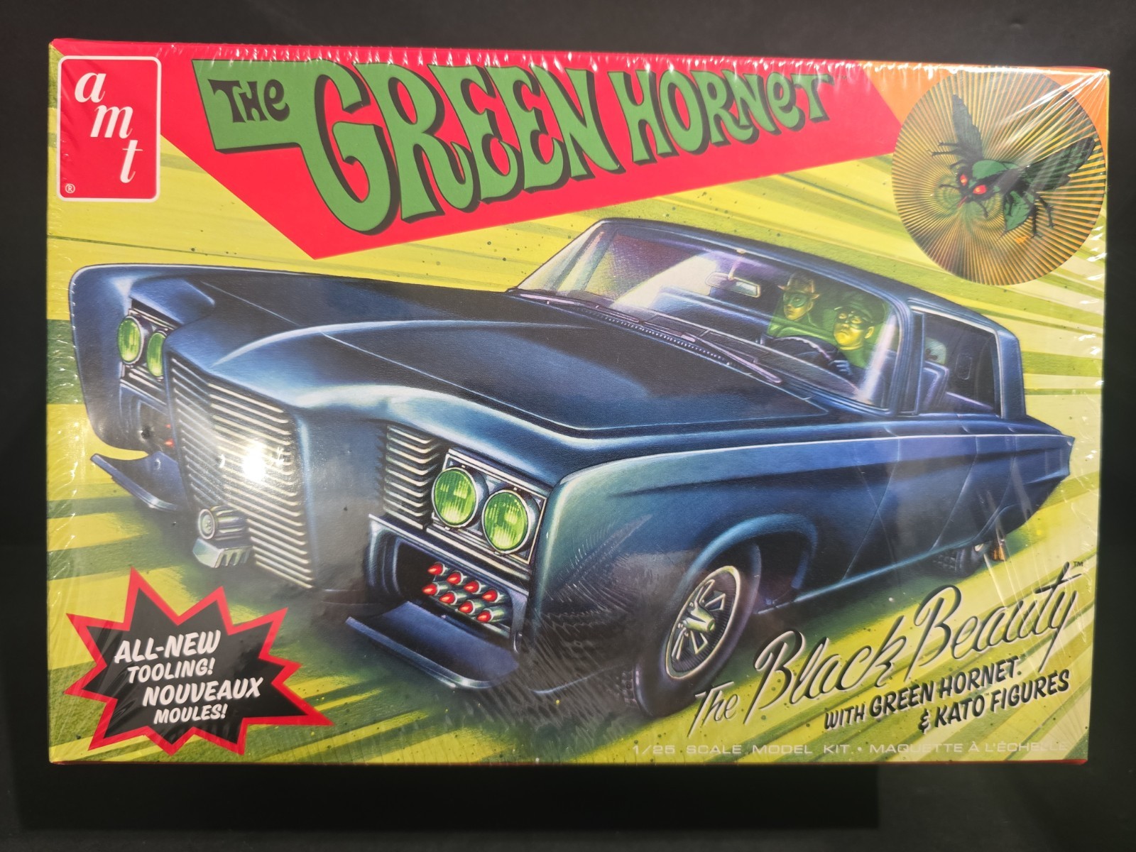 AMT The Green Hornet: BLACK BEAUTY 1/25 Scale Plastic Model Kit Level 2 Sealed