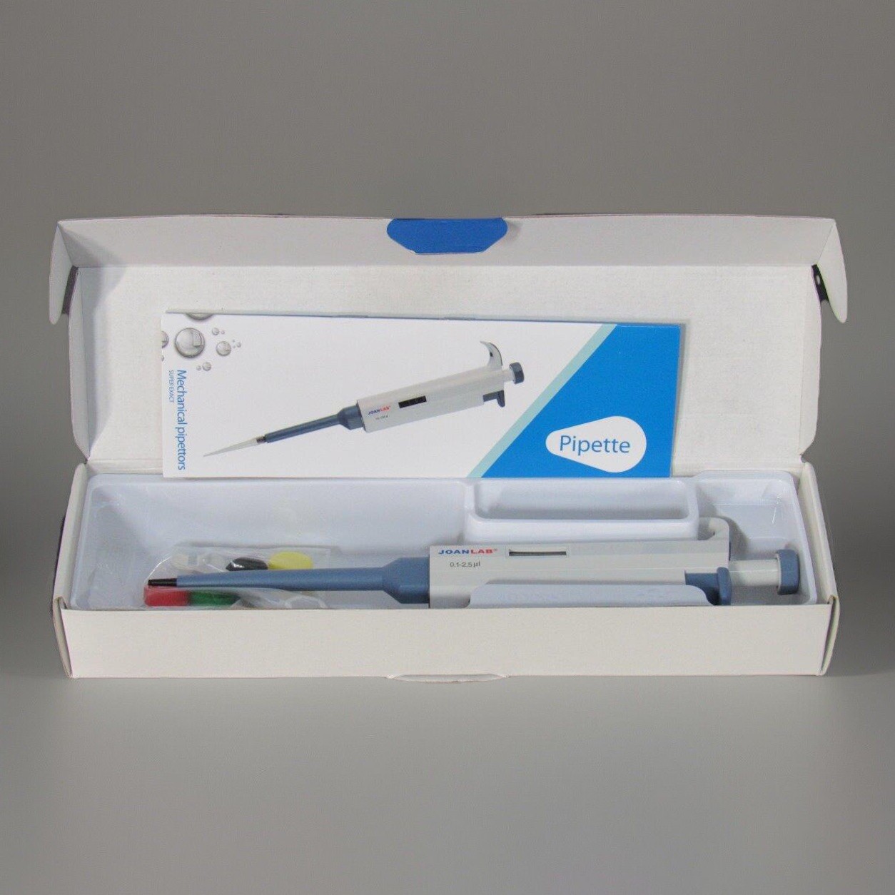 NEW Joanlab A3021 0.1-2.5ul Adjustable Single Channel Mechanical Pipette