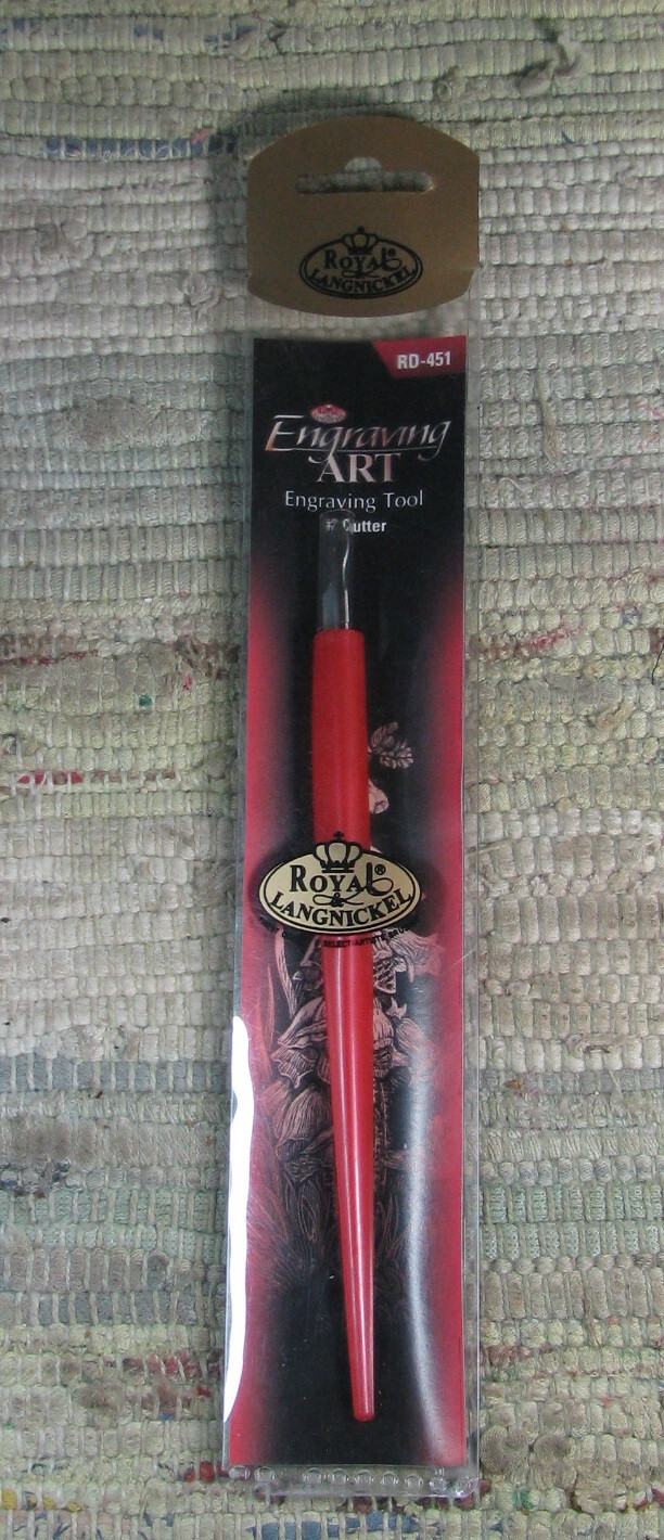 Royal Langnickel ENGRAVING ART Tool #2 Cutter RD-451 Medium to Broad Strokes