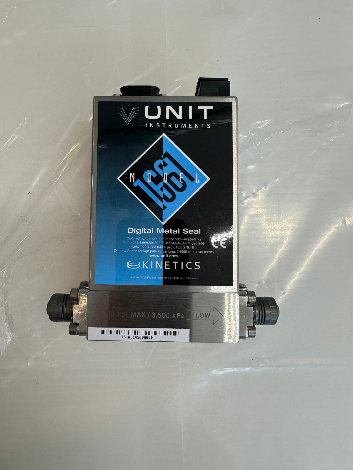 NEW Unit Instruments UFC-1661 Mass Flow Controller MFC UNIT