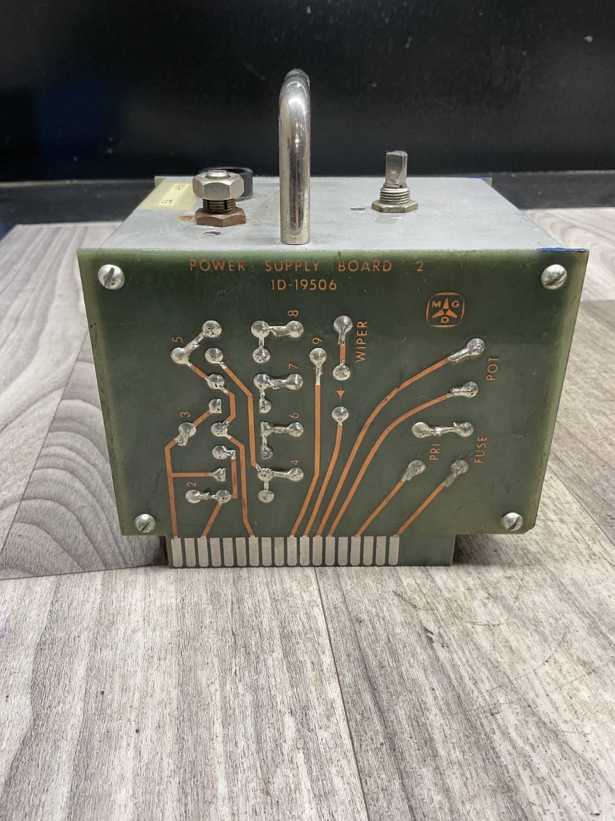 Rockwell Aerotronic 1D-19506 Power Supply Rev 4 *Missing Knobs* #4024C105PR4SI