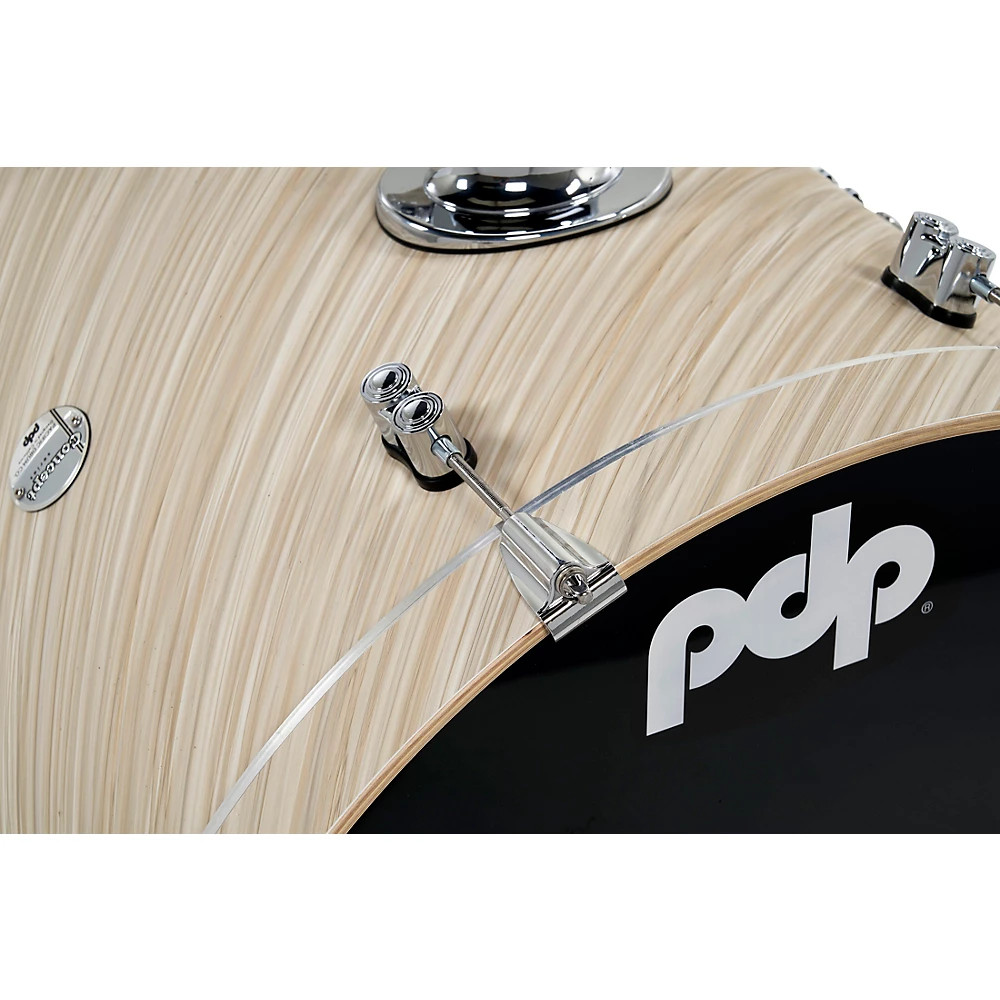 PDP by DW Concept Maple 7-Piece Shell Pack with Chrome Hardware Twisted Ivory