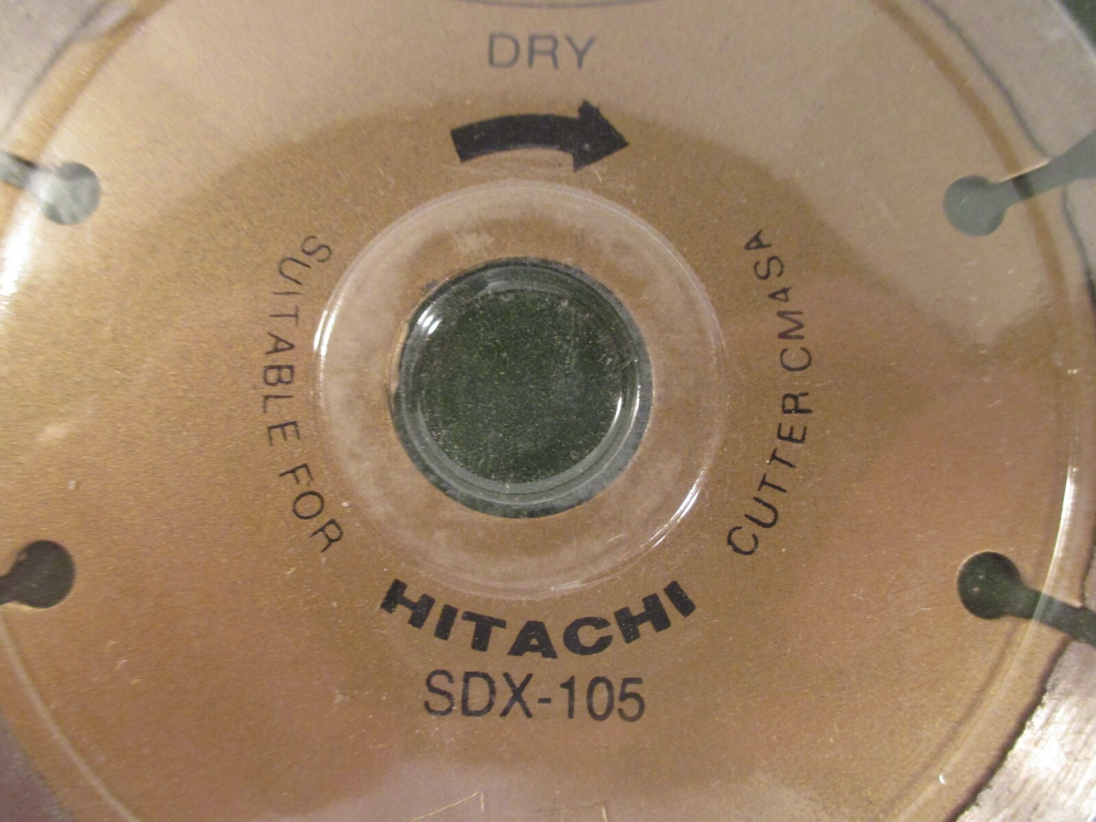 UTC DIAMOND wheel (dry) UTC 105D (105MM) for Hitachi SDX-105