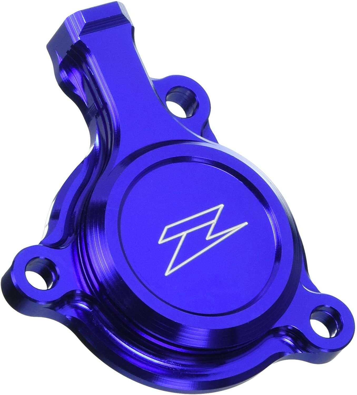ZETA ZE90-1312 Blue Anodized Oil Filter Cover Yamaha WR250R WR250X 2007-2017