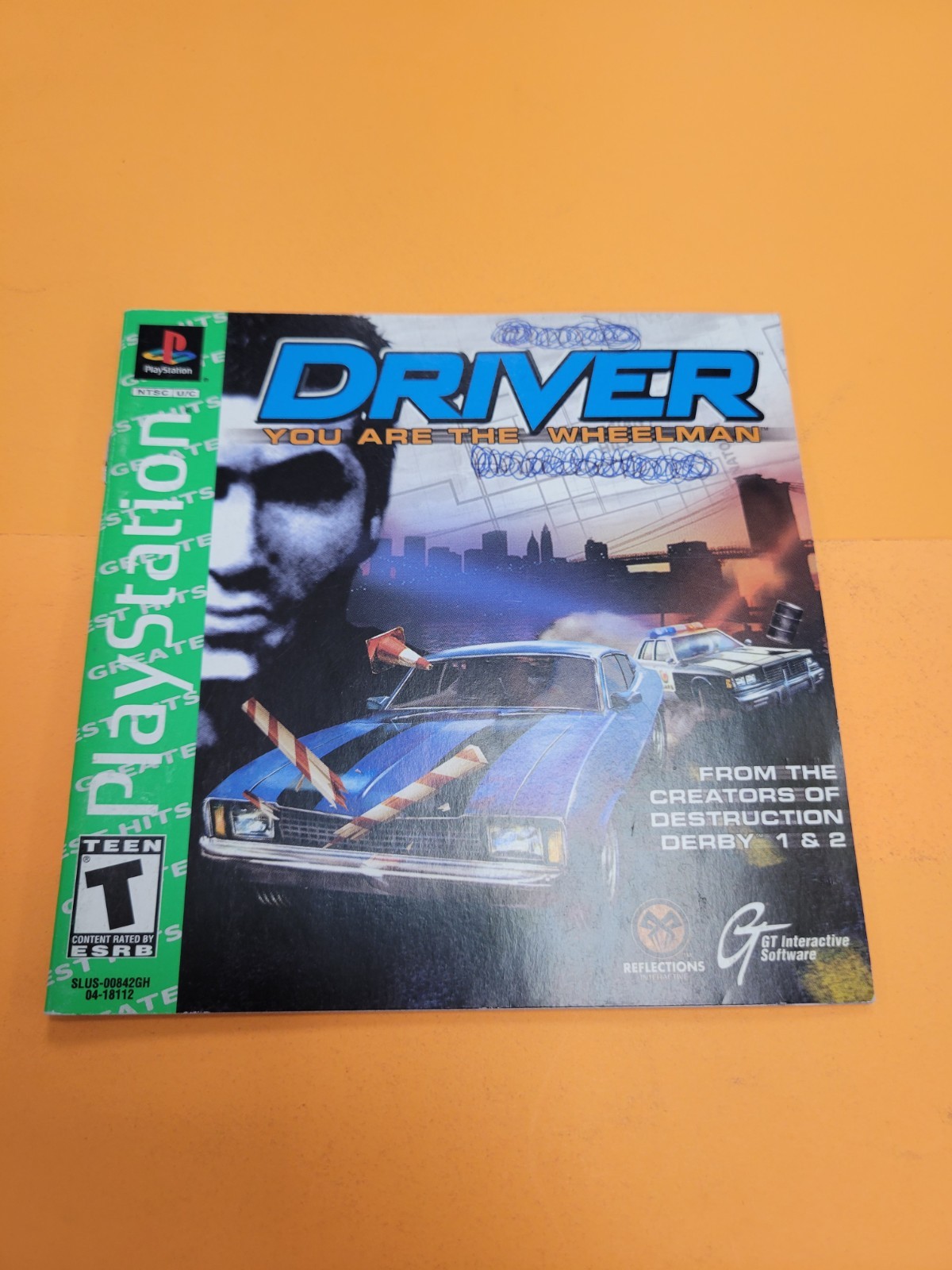 Driver (Greatest Hits)  |  PS1  |  Manual