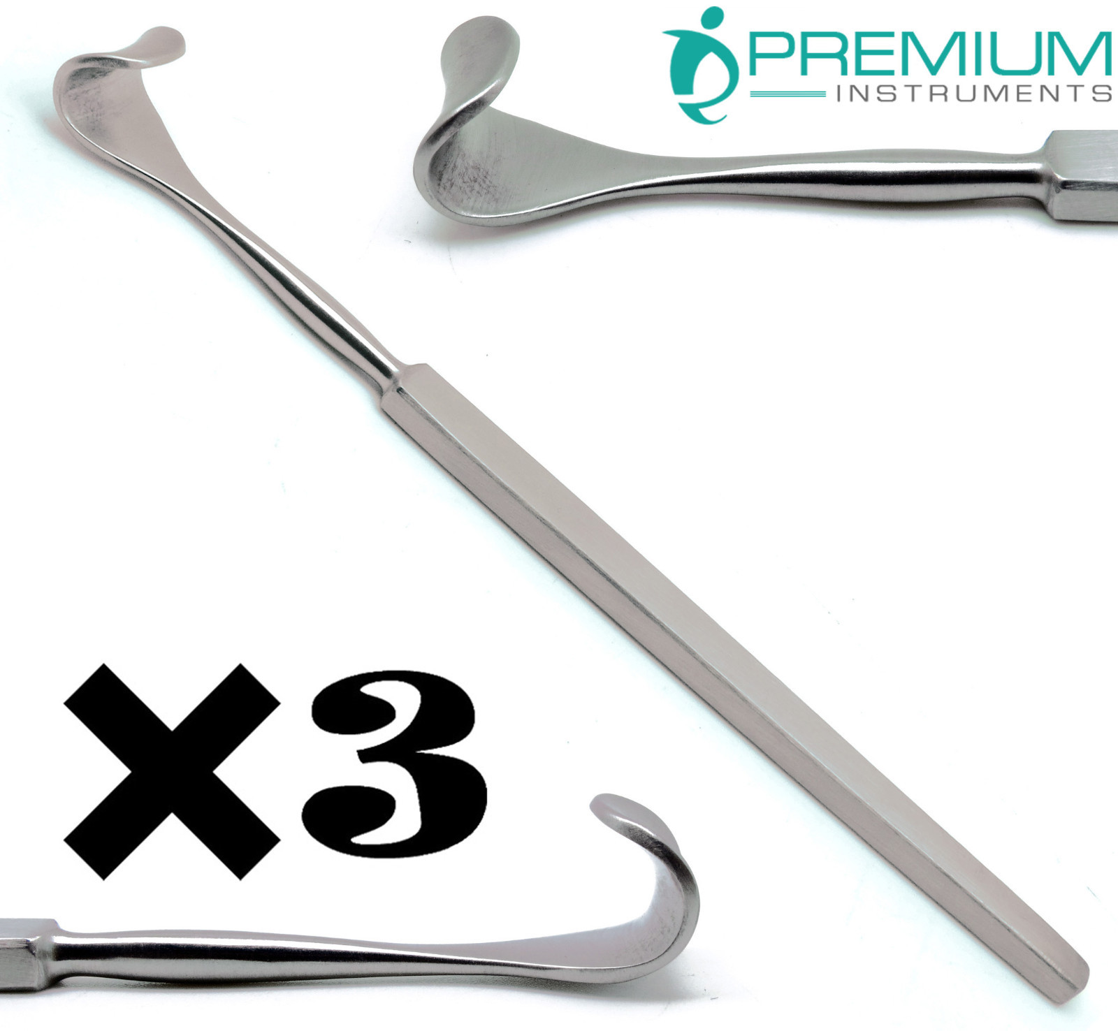 3× New DESMARRES Eye Retractors 15mm Ophthalmology Surgical 5.5" Pro Instruments