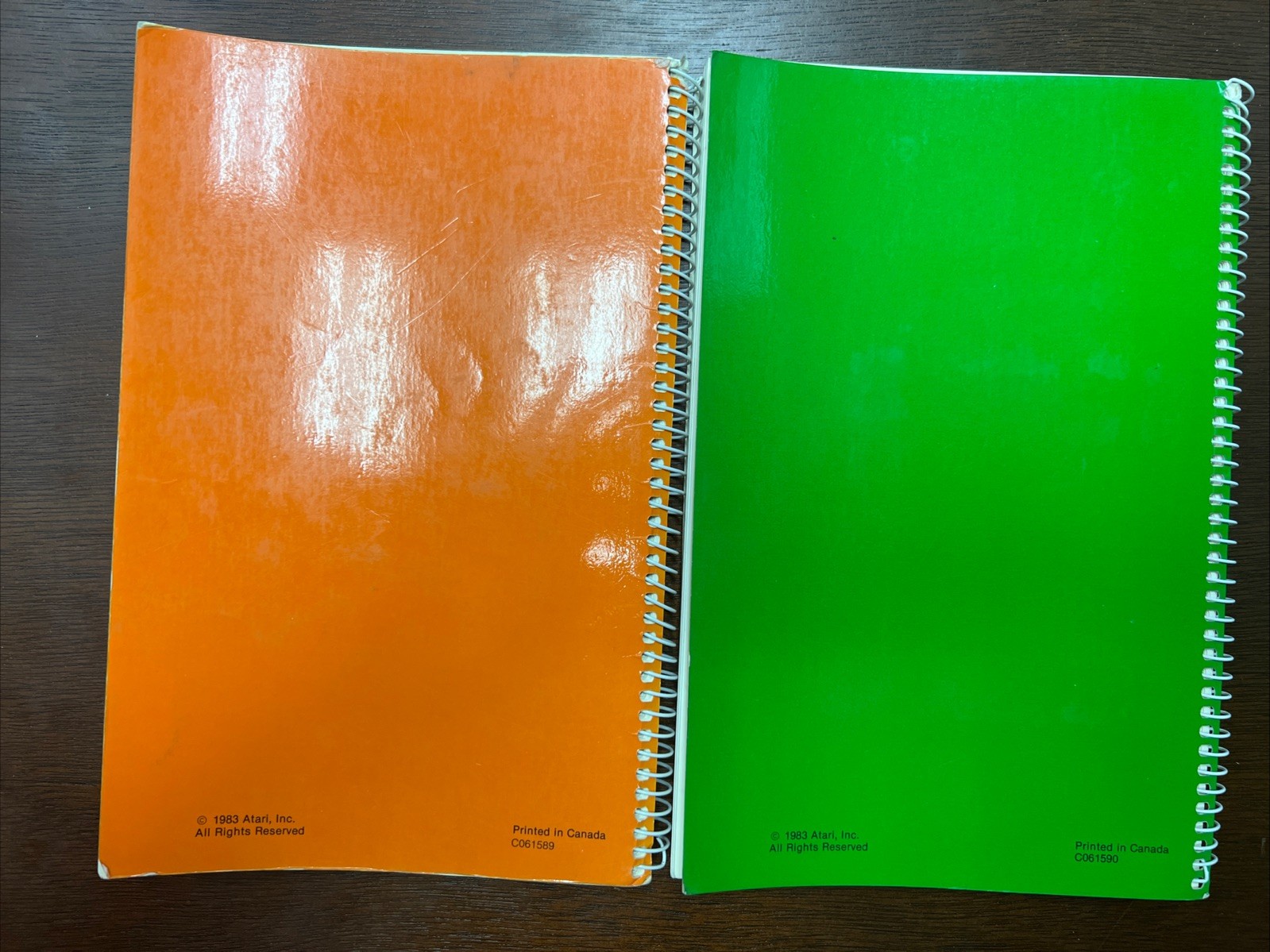 Vintage 1983 Atari Logo Manuals: Introduction to Programming & Reference Manual