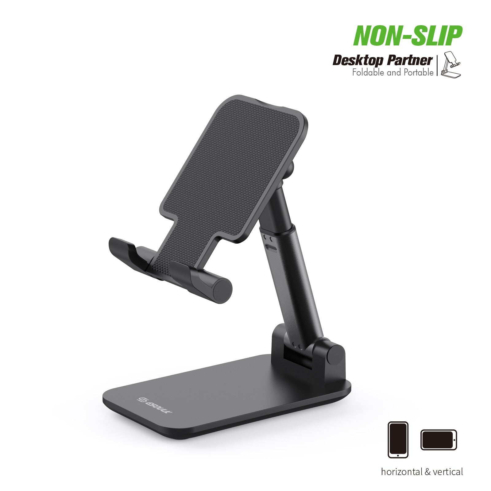 ESOULK UNIVERSAL 360 DEGREE ROTATION CAR HOLDER MOUNT FOR SMART PHONE TABLET