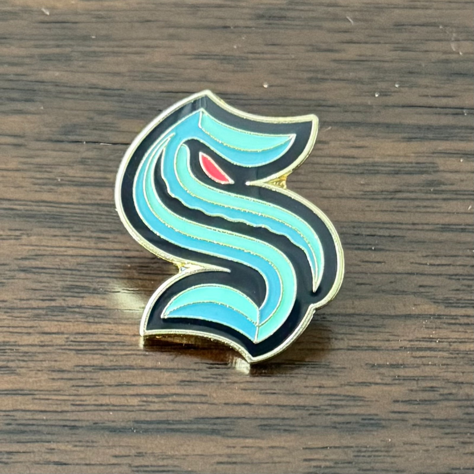 Seattle Kraken NHL Enamel Pin Badge | Hockey Collectible Lapel Hat Pin