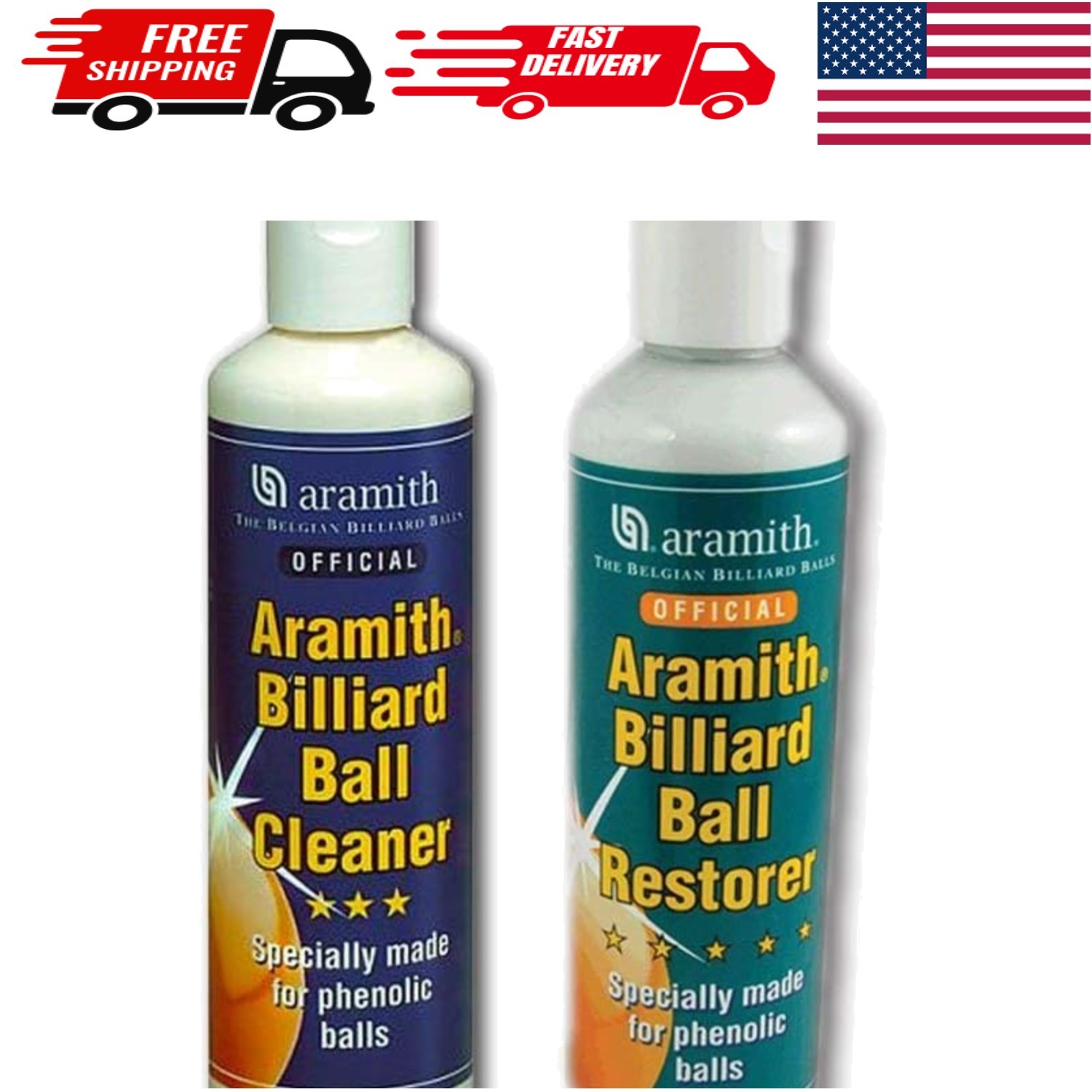 Durable Billiard Ball Cleaning Solution - Linen & Orange Scent, 250ml