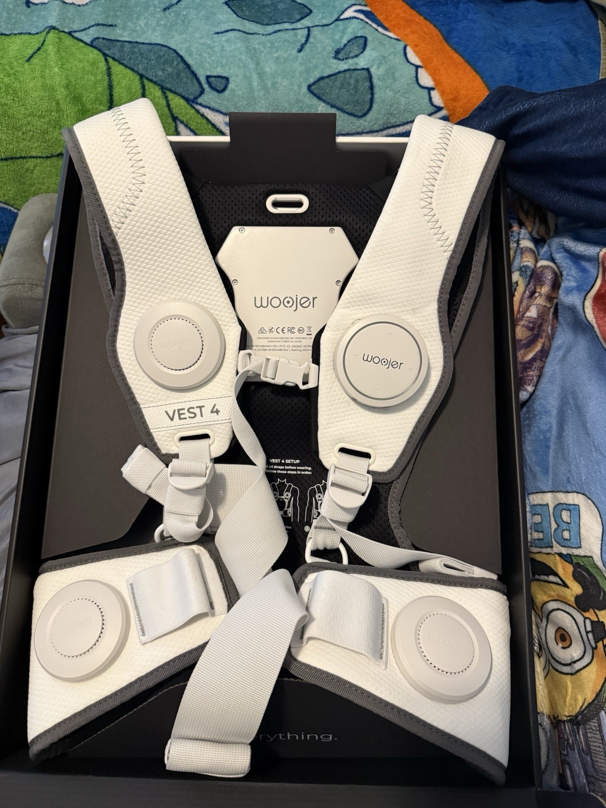 Woojer HD Haptic Vest 4 White By Meta