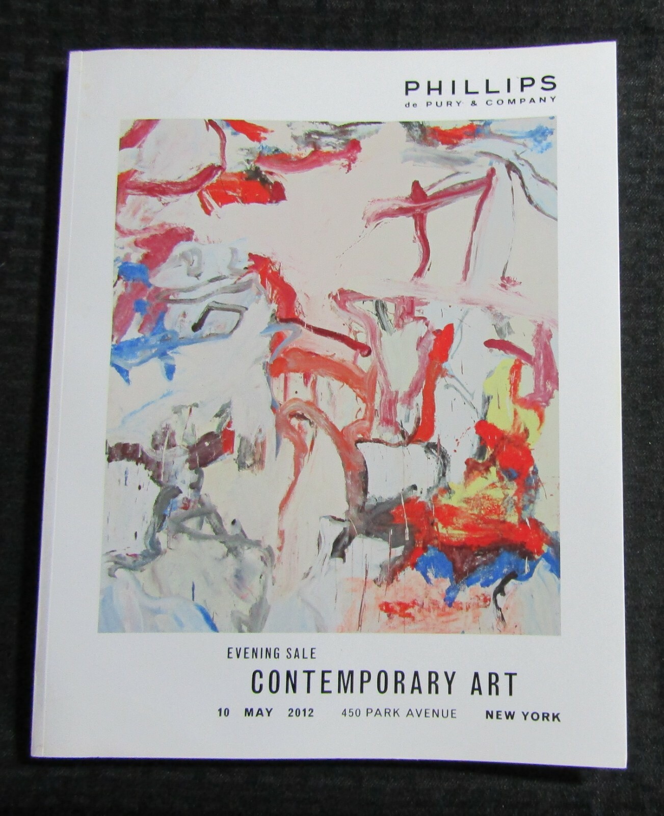 2012 May 10 PHILLIPS CONTEMPORARY ART Auction Catalog FVF 7.0 Evening Sale