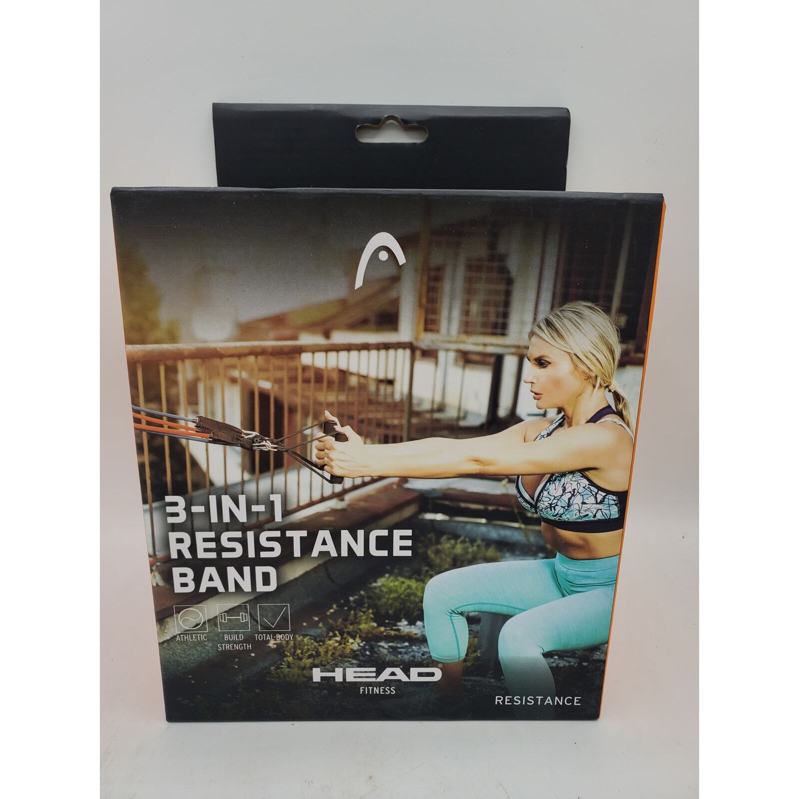 NEW Head Fitness 3-in-1 Resistance Band Low Impact Workout Exercise