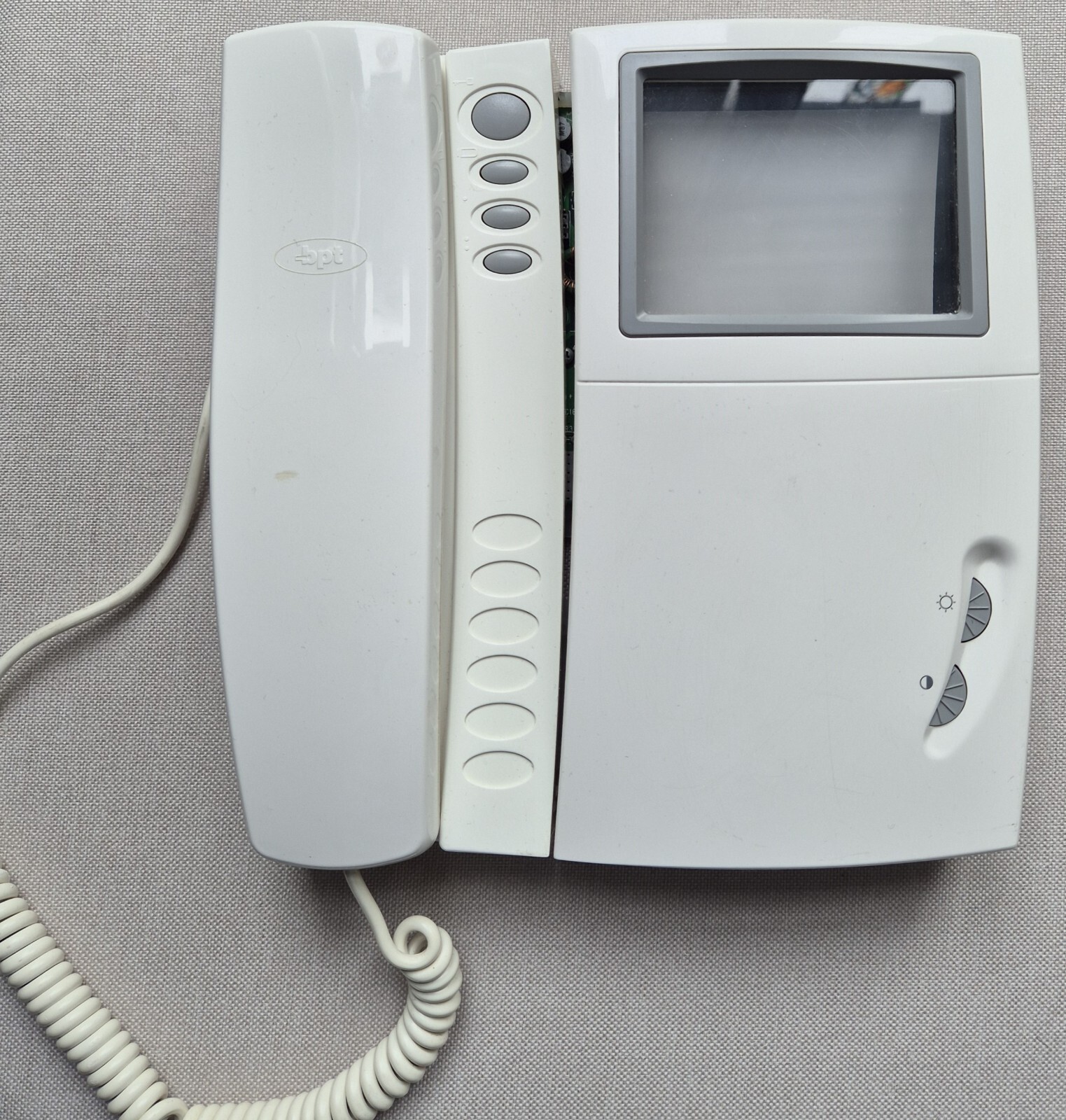 BPT YV YKP/301 Lynea Intercom Monitor B/W Door Entry Video  Phone for System 200